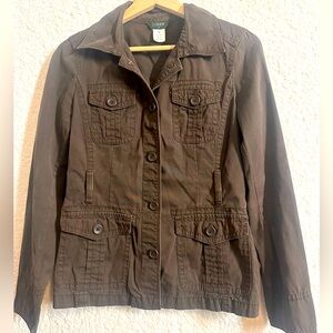 J. Crew Chocolate Brown Jacket size XS - NWOT condition! Fall Jacket!